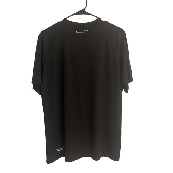 Under Armour Tactical‎ HeatGear T-Shirt Moisture Wicking Athletic Black MD - Picture 1 of 4